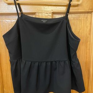 New Ann Taylor Top XL Black